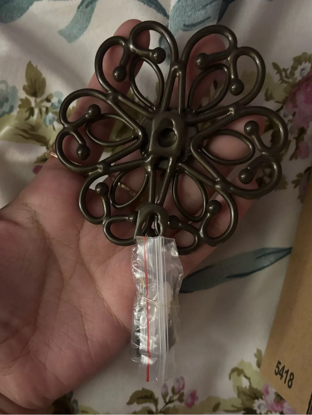 Princess House - Fantasia Metal Wall Hook ( Meridian Collection )